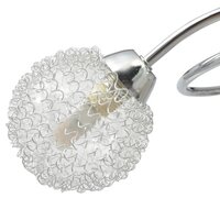 Plafondlamp met 3 LED-lampen G9 120 W 6