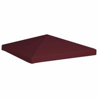 Prieeldak 310 g/m&sup2; 3x3 m bordeaux 2