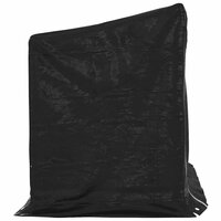 Haardhoutrek met regenhoes 151x80,5x110,5 cm staal 7