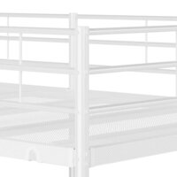 Stapelbed zonder matras 80x200 cm staal wit 8