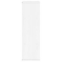 Bijzetkast ODDA 40x24x79 cm massief grenenhout wit 6