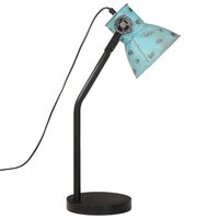 Bureaulamp 25 W E27 17x17x60 cm verweerd blauw 4