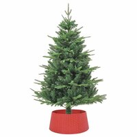 Kerstboomrok &Oslash;56x23 cm kunststof rood 4