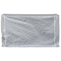 Haardhoutrek met regenhoes 250x25x150 cm gegalvaniseerd staal 4