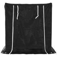 Haardhoutrek met regenhoes 101x61x110,5 cm gegalvaniseerd staal 4