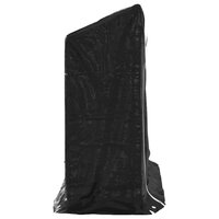 Haardhoutrek met regenhoes 200,5x41x110,5 cm staal 7