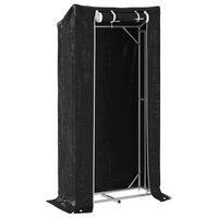 Haardhoutrek met regenhoes 100x40x200 cm gegalvaniseerd staal 2