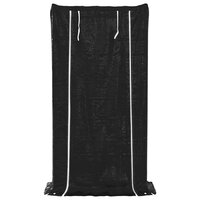 Haardhoutrek met regenhoes 100x40x200 cm gegalvaniseerd staal 4