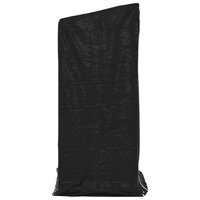 Haardhoutrek met regenhoes 100x80x200 cm gegalvaniseerd staal 7