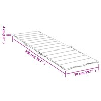 Ligbedkussen oxford stof meerkleurig 9