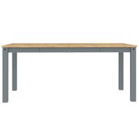 3-delige Eetset Panama massief grenenhout grijs 9