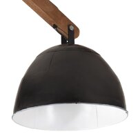 Plafondlamp 25 W E27 29x18x85 cm zwart 5