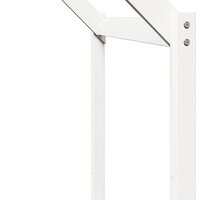 Kinderbedhuisje 213x95,5x144,5 cm massief grenenhout wit 7