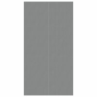 Zwembadgrondzeil 420x220 cm polyester geotextiel lichtgrijs 2