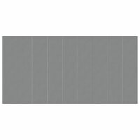 Zwembadgrondzeil 999x500 cm polyester geotextiel lichtgrijs 2