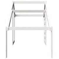 Kinderbedhuisje 198x97x113 cm massief grenenhout wit 5