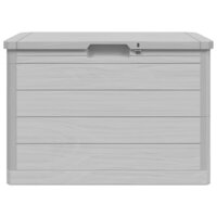 Kussenbox 77,5x44,5x53 cm polypropeen grijs 5