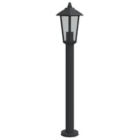 Vloerlamp voor buiten 80 cm roestvrijstaal zwart 2