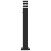 Vloerlampen voor buiten 3 st 80 cm aluminium zwart 5