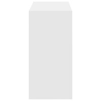 Schoenenrekken 2 st stapelbaar 60x30x30,5 cm wit 5