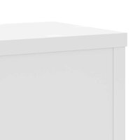 Plantenstandaards 2 st 17x17x60 cm bewerkt hout wit 8