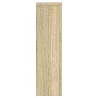 Plantenstandaards 2 st 17x17x60 cm bewerkt hout sonoma eiken 6