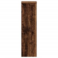 Plantenstandaards 2 st 17x17x60 cm bewerkt hout oud houtkleurig 6