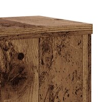 Plantenstandaards 2 st 17x17x60 cm bewerkt hout oud houtkleurig 8