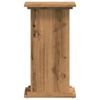Plantenstandaard 33x33x60 cm bewerkt hout artisanaal eiken 4