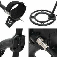 Metaaldetector met LCD-scherm 24 cm zoekdiepte 5