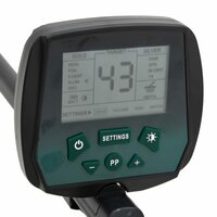 Metaaldetector met LCD-scherm 24 cm zoekdiepte 6