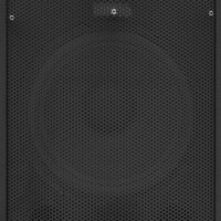 Hifi-podiumluidspreker passief 1000 W 37x37x64 cm zwart 5