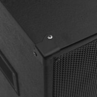 Hifi-podiumluidspreker passief 1000 W 37x37x64 cm zwart 7