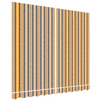 Vervangingsdoek voor luifel gestreept 3x2,5 m meerkleurig 2