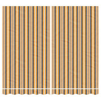 Vervangingsdoek voor luifel gestreept 3x2,5 m meerkleurig 3