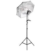 Fotostudioset met verlichtingsset en achtergrond 7