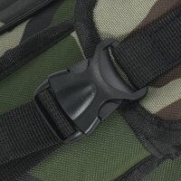 Hengeltas 150 cm camouflage oxford stof groen 6