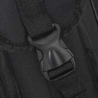 Hengeltas 160 cm oxford stof zwart 6