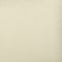 Chaise longue met kussens kunstleer cr&egrave;me 7