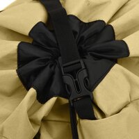 Wandelrugzak 80 L oxford stof kakikleurig 6