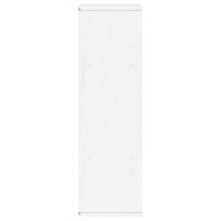 Bijzetkast met lades ODDA wit 40x24x79 cm massief grenenhout 7