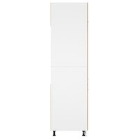 Koelkastkast 60x57x207 cm bewerkt hout sonoma eikenkleurig 6