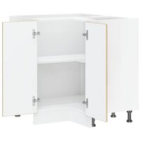 Keuken hoekonderkast Lucca bewerkt hout sonoma eikenkleurig 6