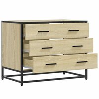Ladekast 70x41x56 cm bewerkt hout sonoma eikenkleurig 5