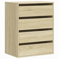 Ladekast 60x41x76 cm bewerkt hout sonoma eikenkleurig 2
