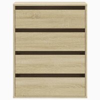 Ladekast 60x41x76 cm bewerkt hout sonoma eikenkleurig 4