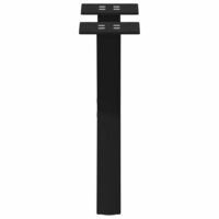 Salontafelpoten 2 st X-vormig 30x(30-31) cm staal zwart 5