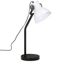 Bureaulamp 25 W E27 17x17x60 cm wit 2
