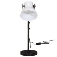 Bureaulamp 25 W E27 17x17x60 cm wit 3