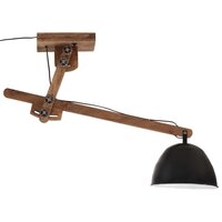Plafondlamp 25 W E27 105x30x65-108 cm zwart 3